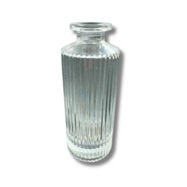 Imagem de 1 Garrafa De Vidro Decoração Para Arranjo Solitário 13cm Lar - INSPIRA