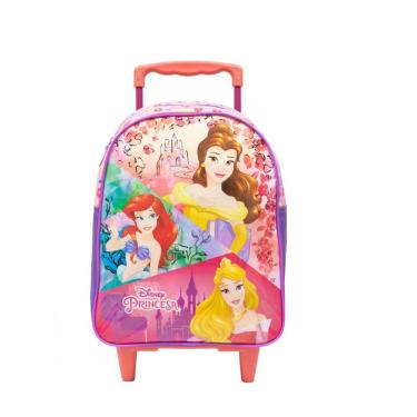 Imagem de Mochila Infantil de Rodinhas Princesas – Xeryus
