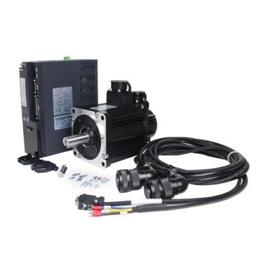 Imagem de CNCTOPBAOS Kit De Driver De Servo Motor Ca De 1,8 Kw 3000 Rpm/4000 Rpm 220 V 5,7 Nm/16 Nm 1800 W Sistema De Controlador De Servo Driver Cnc Com Codificador De 17 Bits Para Dispositivo Automático Cnc