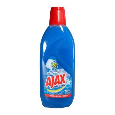 Imagem de Kit 5 Und Limpador Multiuso Ajax Limpeza Perfumada Fresh Blue 500ml