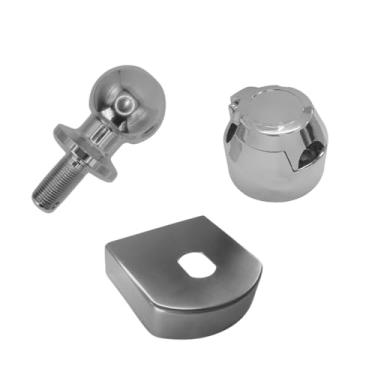 Imagem de Kit de Engate Completo para Trailer e Carretinha – Peças Reforçadas para Reboque, Bola ISO 50mm e Acessórios de Alta Durabilidade