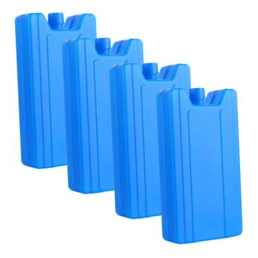 Imagem de FUNOMOCYA 4 peças de acessórios portáteis de ar condicionado, lancheira, acessórios de lancheira, refrigerador, refrigerador, cubo de gelo, caixa de armazenamento para freezer, pacote de gelo para