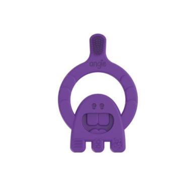 Imagem de Dental Baby Angelus Mordedor com Cerdas - Roxo