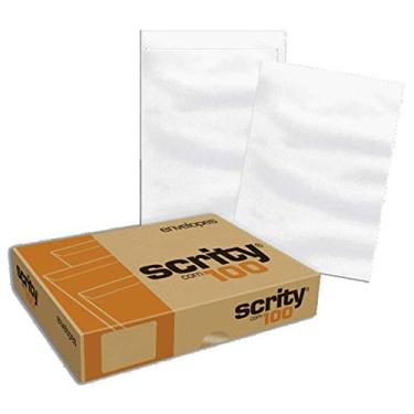 Imagem de Envelope Saco Scrity 185x248mm Branco 90g 100un SOF324