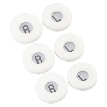 Imagem de Fones de Ouvido Fones de Ouvido, Proteínas Couro Reposição Macia Almofadas Almofadas Memória Memória para Ath-ar3is (Branco)