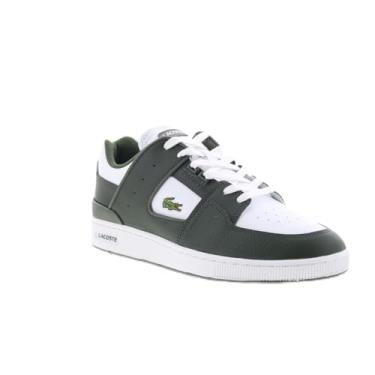 Imagem de Lacoste Tênis masculino Court Cage, Caqui e branco, 39