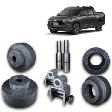 Imagem de Montana 2023/ Kit Elevação Completa 3,5cm com Prolongadores - Borfix