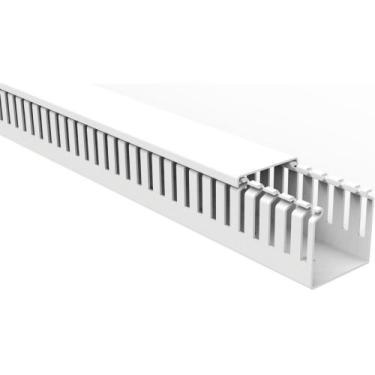 Imagem de Canaleta para Painel Tramontina Aberta Branca 50x50x2000 mm