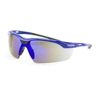 Imagem de Oculos de segurança Veneza Espelhado Kalipso, Azul espelhado