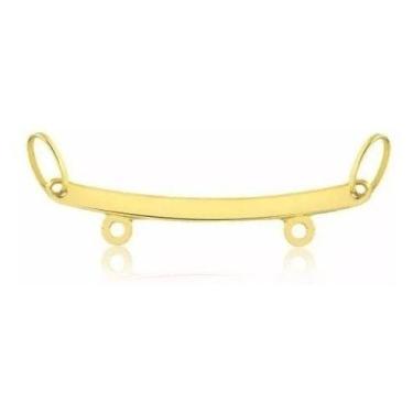Imagem de Canga Para 2 Pingentes Separador De 2.6 Cm De Ouro 18k - 750 - RD Maga