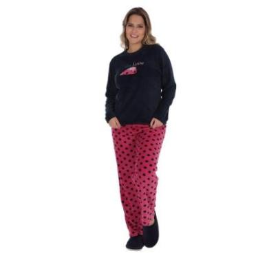 Imagem de Pijama Feminino Majestosa Fleece Victory-Feminino