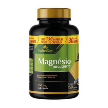 Imagem de Magnésio Bisglicinato 150 Cápsulas Natusday-Unissex