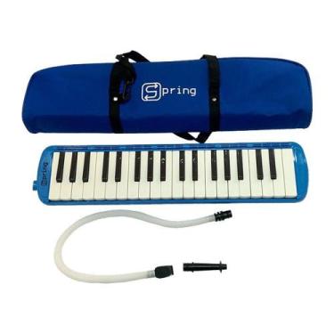 Imagem de Escaleta Spring 37 teclas com Capa Azul - Soundvoice