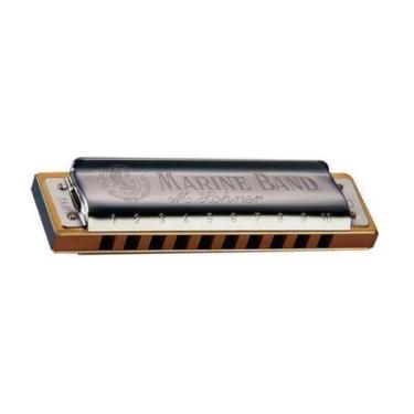 Imagem de Gaita Harmônica Hohner Marine Band 1896/20 Mi (E) - Proshows