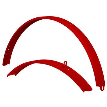 Imagem de Paralamas Ultra Bikes Par Summer Wave Aro 26, Vermelho ferrari, Único