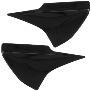 Imagem de Tampa Lateral Cromo Forte Titan 150 2004 À 2008 Par, PRETO 2004 - 2008