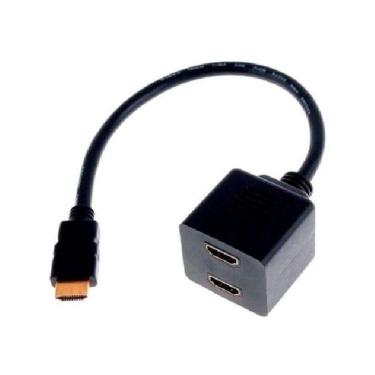 Imagem de Cabo Adaptador Duplicador Hdmi Contendo