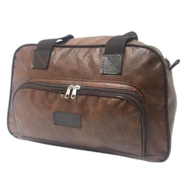 Imagem de Bolsa Viagem Mala De Mão Feminina Bolsa Feminina (Marrom)