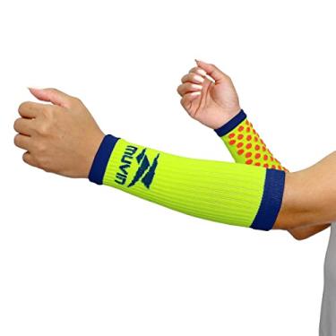 Imagem de Manguito Curto Voleibol Elite Muvin – Par – Esferas de Proteção – Manga Curta – Mangote – Vôlei – Corrida – Ciclismo - Boa Respirabilidade – Ótimo Ajuste – Conforto – Aumento de Desempenho – Unissex