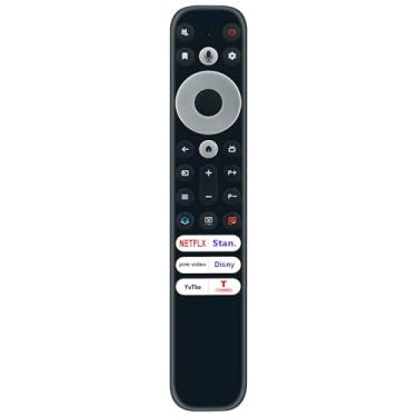 Imagem de Beyution RC902V FAR1 Controle remoto de voz de substituição compatível com TCL Mini LED 4K 8K Smart TV 55C735K 65C935K 75C935K 85C735K 98C735K 43P737 50C635 55C631 65C735 75C835 65X9 25 75 x 925