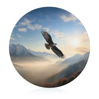 Imagem de Tábua de cortar para cozinha, antiderrapante, resistente ao calor, fácil de limpar, Eagle Mountains, tábua de cortar – Presente de cozinha ideal para cozinheiros domésticos