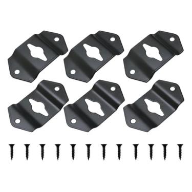Imagem de Generic 6 peças Substituindo os conectores de parede do alto -falante para murais, fotos grandes de acessórios genéricos versáteis com parafusos, Style a