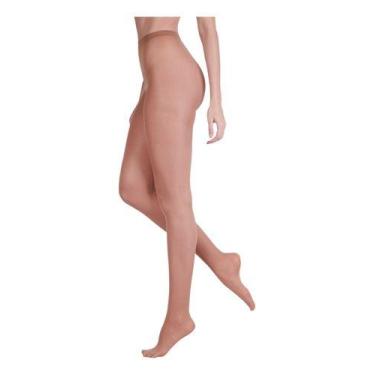 Imagem de Meia Calça Fio 20 Adulto Feminino Opaca Loba - Lupo, Pó de arroz, GG