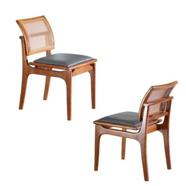 Imagem de Cadeiras Para Mesa De Jantar Madeira Maciça - Zeus - Espresso Móveis