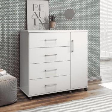 Imagem de Comoda Dinamarca branco brilhante - CASA H