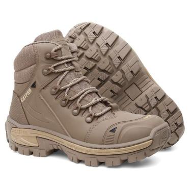 Imagem de Bota Masculina Couro Legitimo CATPRO Coturno Masculino Certificado C.A