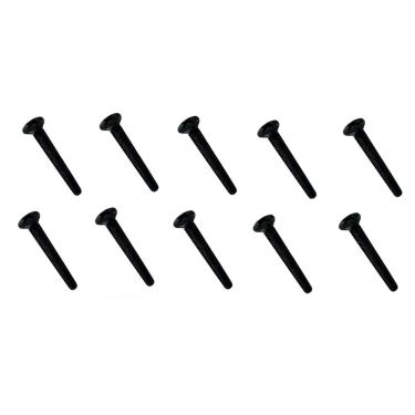 Imagem de 10x Parafusos 6 X 55 Ph Peso Guidao Biz 125 Cbx 200 250 Cb 500 Preto Danidrea 25102