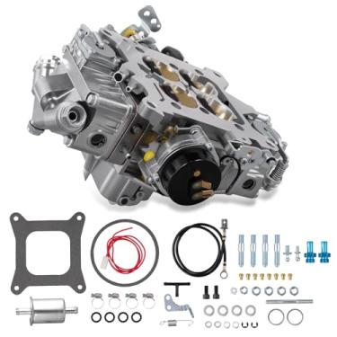 Imagem de BR-67213 Carburador elétrico de alumínio 750 CFM, modelo 4150, compatível com Holley Quick Fuel Brawler Diecast - Kit de carburador de substituição direta