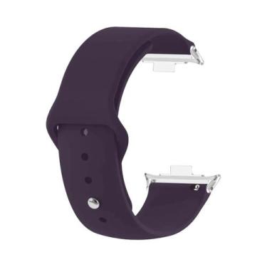 Imagem de Pulseira De Silicone Unissex Para Xiaomi Mi Band 8 pro 9 pro Redmi Wat