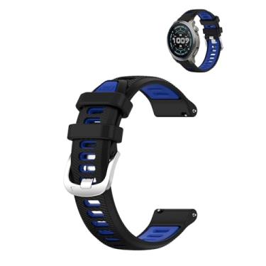 Imagem de Pulseiras para smartwatch Amazfit Balance 2, pulseira de silicone esportiva de liberação rápida para Amazfit Balance 2 de 3,8 cm, pulseira de reposição macia, leve e ventilada confortável, pulseira