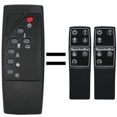 Imagem de Controle remoto de substituição para chaminé Twin Star ChimneyFree ClassicFlame Dura Flame Aquecedor Infravermelho 23II310GRA 25II310GRA 26II310GRA 28II310GRA 32II310GRA 33II310GRA 18IIU310GRA