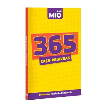 Imagem de Revista Mió 365 Caça Palavras Diferentes Níveis de Dificuldade 1 Unida