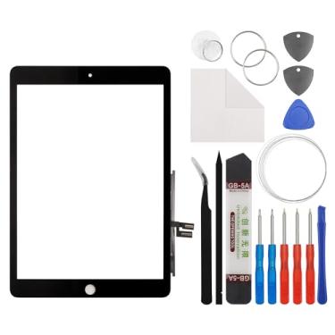 Imagem de E-yiiviil Tela sensível ao toque de vidro frontal (sem tela LCD) compatível com iPad 9ª geração 2021 A2603, A2604 10,2 polegadas com ferramentas