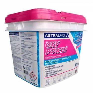 Imagem de CLORO OXYPOWER MULTIAÇÃO ASTRALPOOL 10KG - Desinfetante para Piscinas 