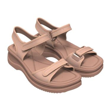 Imagem de Sandalia Feminina Azaleia Tiras Duplas Aderentes 18451