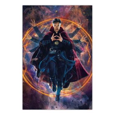 Imagem de Quadro A3 em MDF Doctor Strange 002 - Pomps Geek