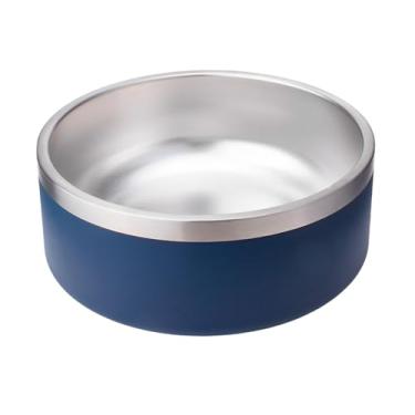 Imagem de HOMELIFE Tigela Comedouro para Cães NT-11 16oz Pet Azul, Resistente, Portátil, Fácil de Limpar, Ideal para Água e Ração, Uso Diário, Passeios e Viagens