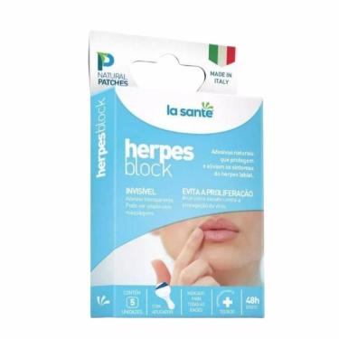 Imagem de Herpes Block 5Un Adesivo Labial Invisível E Protetor