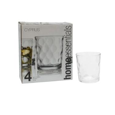 Imagem de Jogo De 4 Copos Em Vidro Cyprus Pasabahce 385 Ml