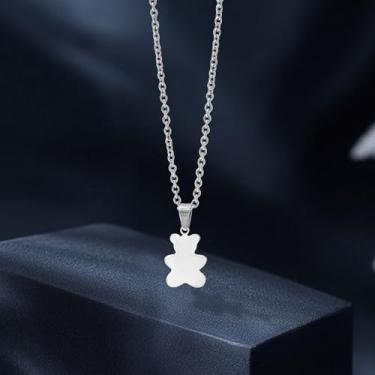 Imagem de Colar redondo com pingente de árvore da vida, colar de liga elegante e simples, joias femininas - XL37