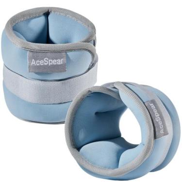 Imagem de Conjunto de 2 sacos de areia fitness AceSpear da Ankle Wrist Weights
