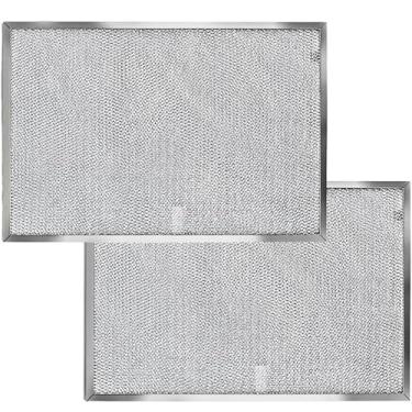Imagem de Pacote com 2 filtros de capô de alumínio BPS1FA36 29 x 43 cm, substituição para filtro de capô Broan Range – Substitui S99010300 adequado para Broan QS1 Series NuTone WS1 Series e 13.360.4-91.4 Série