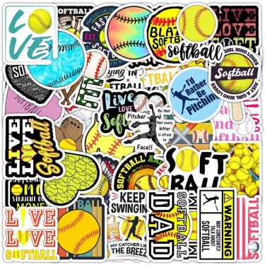 Imagem de Conjunto de adesivos com tema de tênis à prova d`água, 50 unidades para fãs de tênis