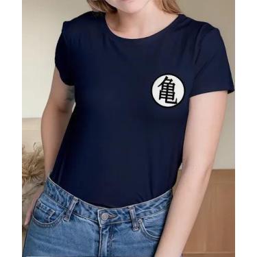 Imagem de Camiseta Camisa Adulto Feminina Masculina Algodão Dragon Bal l Z Kanji