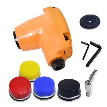 Imagem de Martelo pneumático pneumático automático de palmeira com bordas de batida, martelos mortos de mão, 4 pontas para remover pequenas peças cortadas a laser, ferramenta de reparo de corpo de chapa