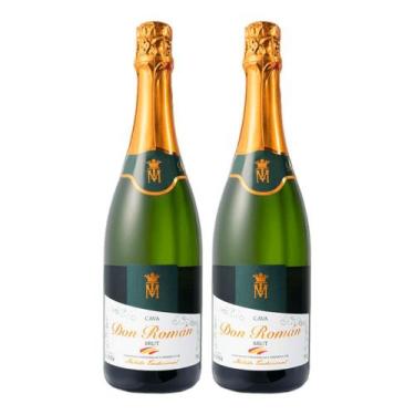Imagem de Kit 2 Cava Brut Don Roman Branco Espanha 750ml - Marqués de Tomares